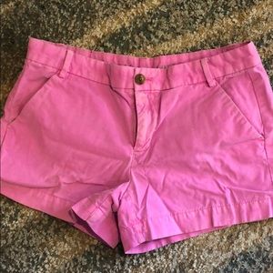 Gap pink chino shorts